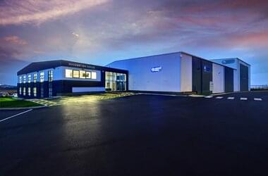 Neues Firmengebäude der Firma Subsea Innovation in England