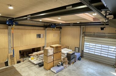 ABUS Laufkrane beim Holzbauunternehmen Aichinger GmbH
