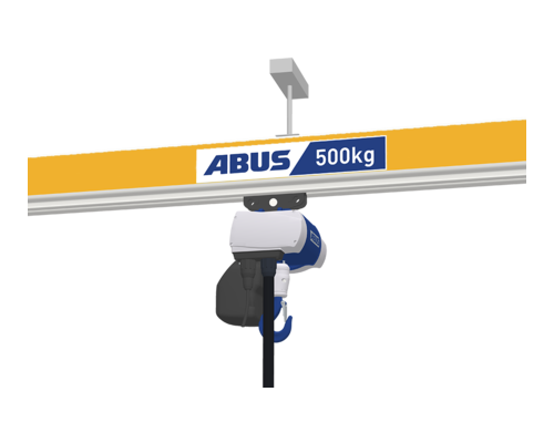 Abbildung ABUS Einschienenbahn des HB-Systems