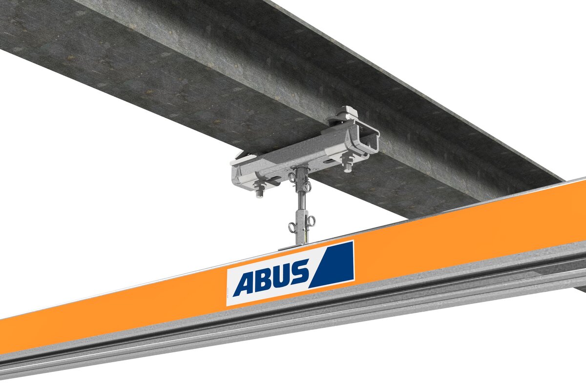 Befestigung an Walzprofil mit Flanschklemmen