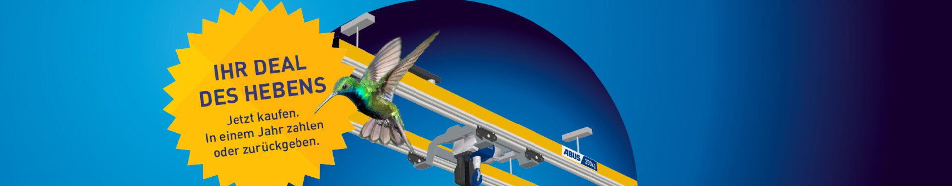 Sonderaktion für den Kauf eines HB-Systems Sonderaktion für den Kauf eines HB-Systems mit Zweiträgerbahn