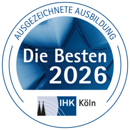 Herausragenden Leistungen bei ABUS als Ausbildungsbetrieb 2023